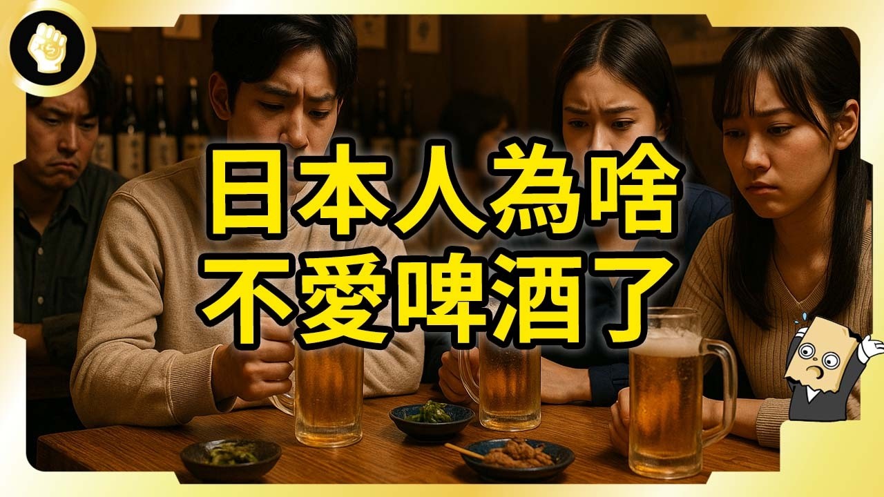 開司戒酒了?!日本啤酒為何大衰退？從國民飲料到快速式微？！