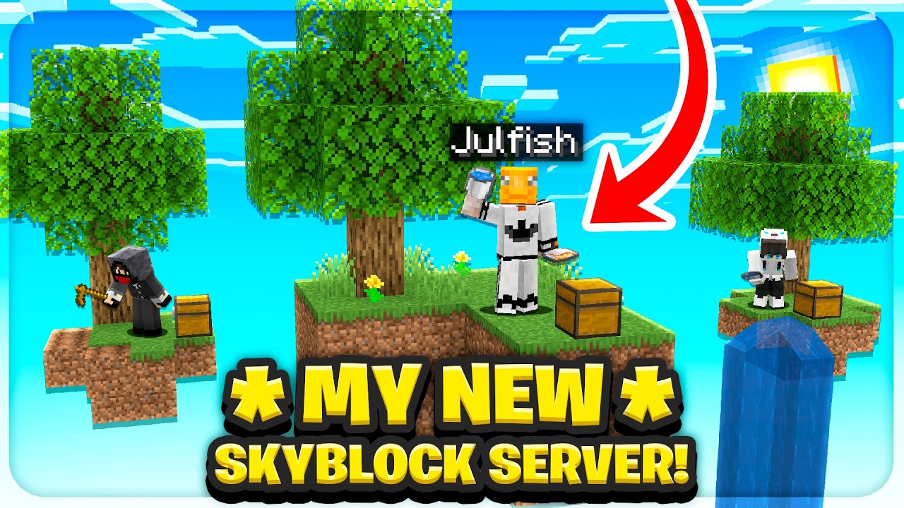 Лучший сервер Minecraft Skyblock 2026 года!