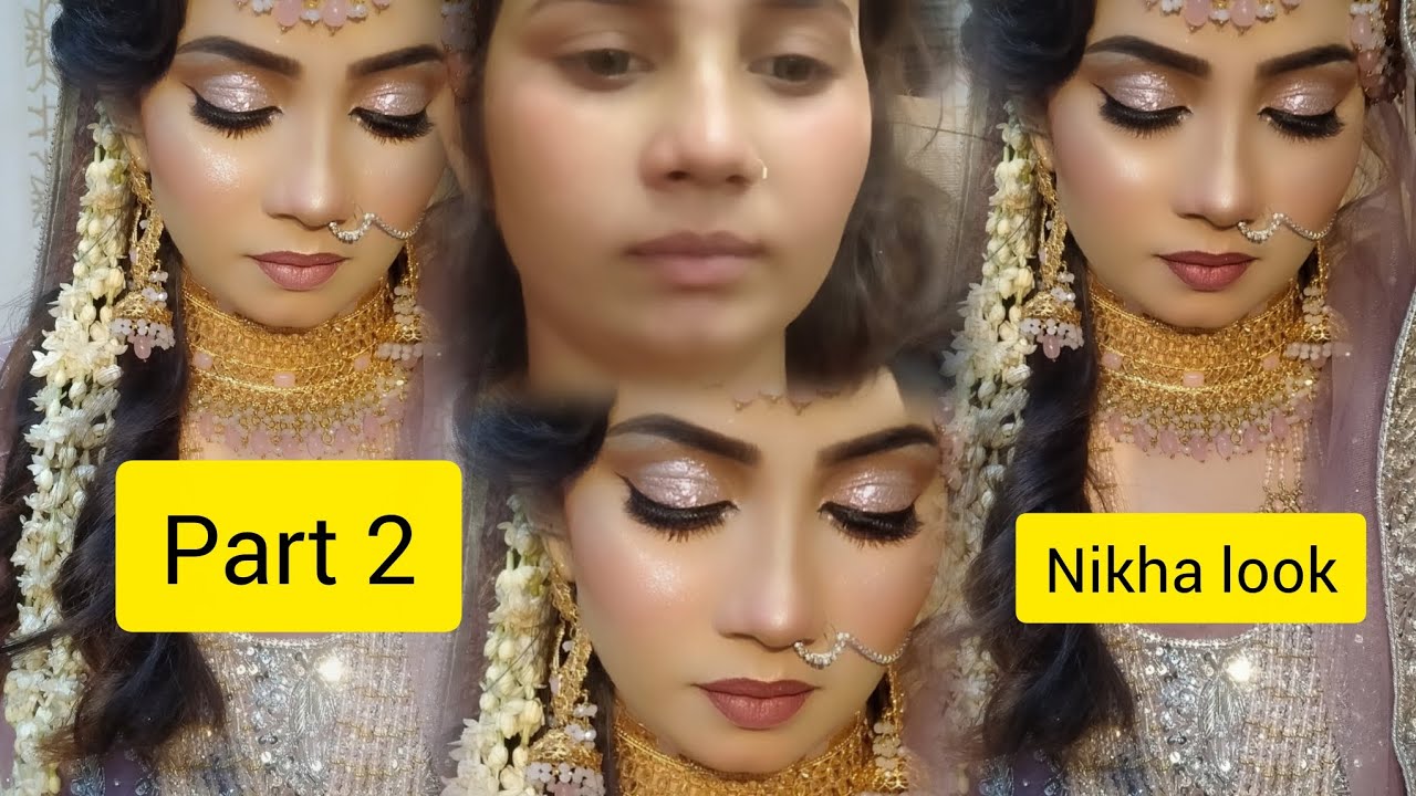 Nikha bride look/Face On Beauty Salon/ by Shagufta 