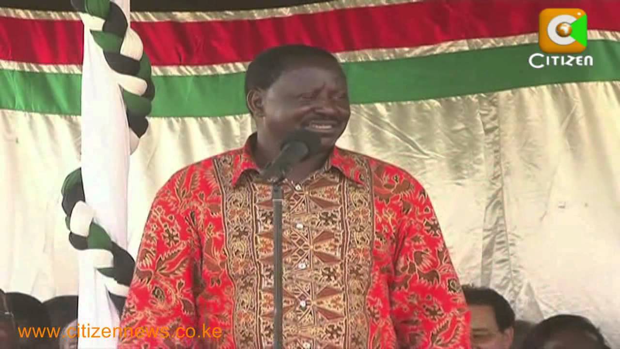 Kibaki and Raila in Kisumu Rally