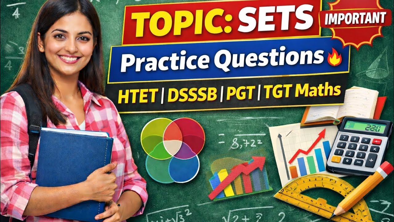 SETS |CLASS 2 Practice questions for government teaching exams HTET TGT, PGT maths|DSSSB TGT PGT etc