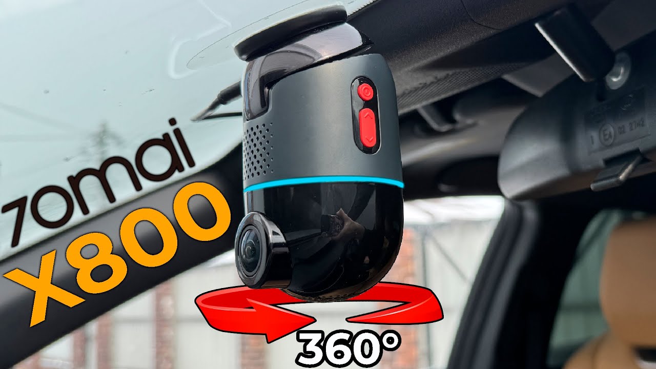 ЭКСКЛЮЗИВ 2026🔥 70mai OMNI X800 - Онлайн контроль 360° с ИИ, 4K и 60к/с
