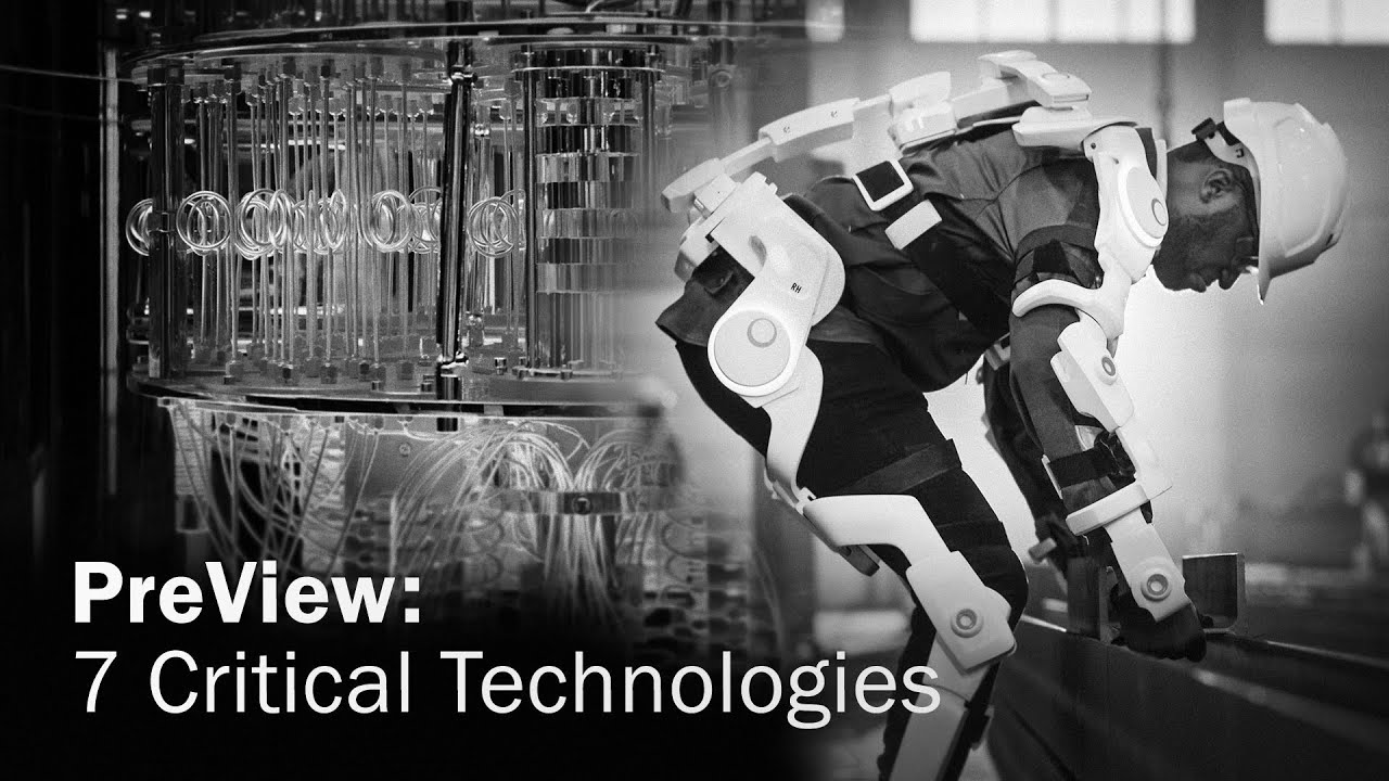 PreView: Seven Critical Technologies for Winning the Next War