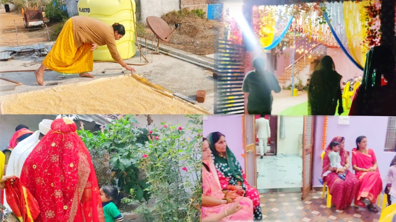 🌄सुबह जल्दी उठने के फायदे 💁🏻‍♀️पहुच गये मायके की शादी मे गांव की शादी और रीत रिवाज