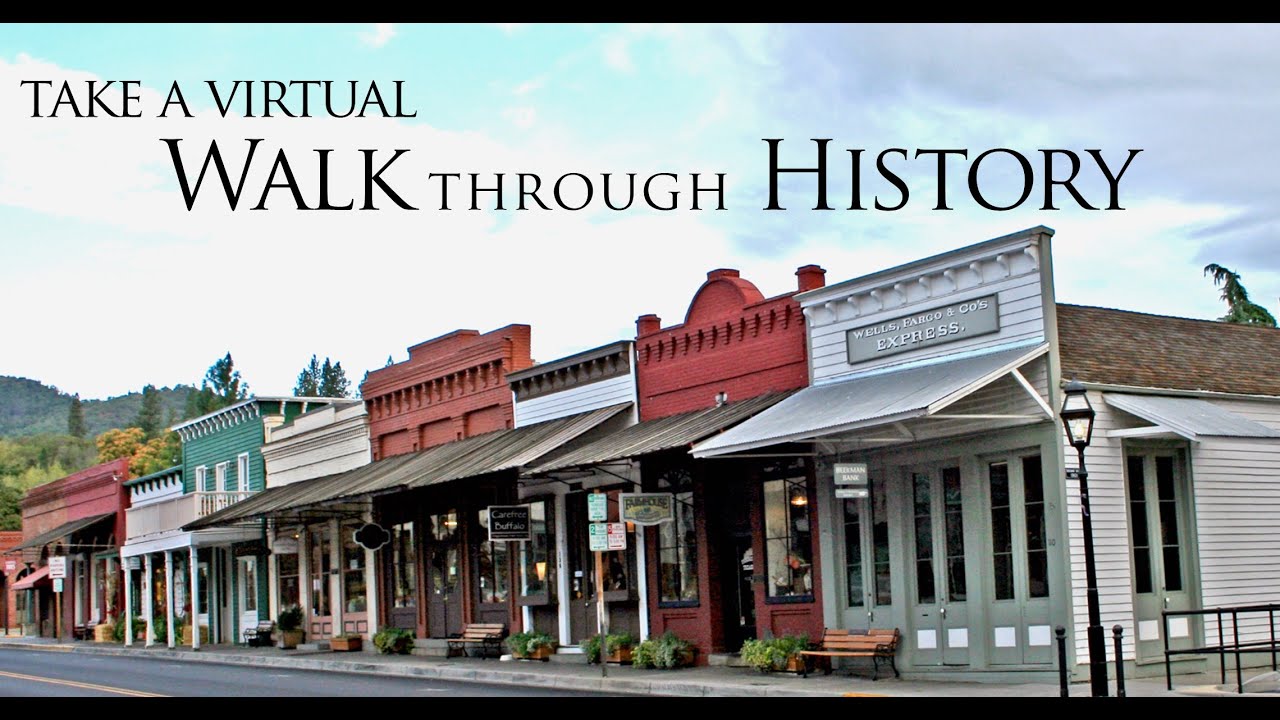 Virtual Walking Tour of Historic Jacksonville Oregon OLD