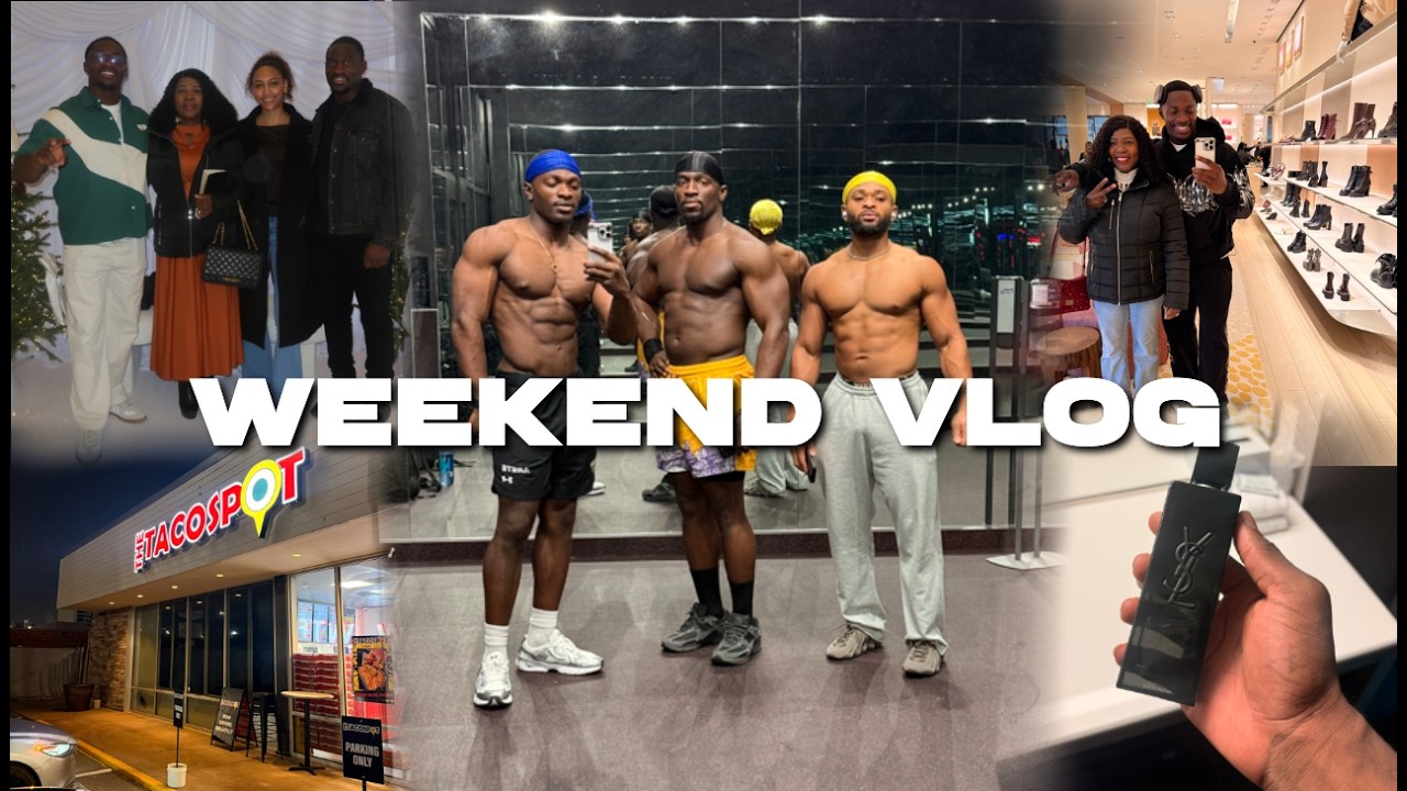 Texas Weekend Vlog: Upper Body Lift, Family Time, Church & Staying Consistent When Life Tests You