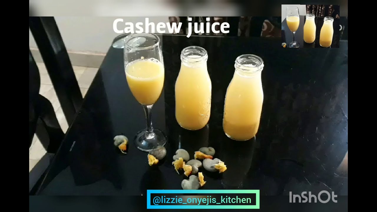 Fresh Cashew juice.