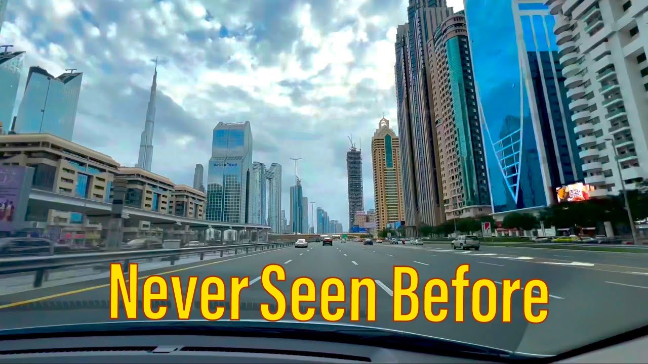 Dubai Sheikh Zayed Road Drive | Sights and Drives