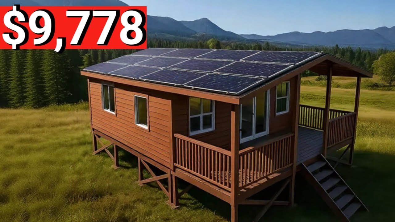 Внутри Amazon Tiny House 2-3 спальни, модульный дом 20 футов ✅ Готовые комплекты для крошечных до...