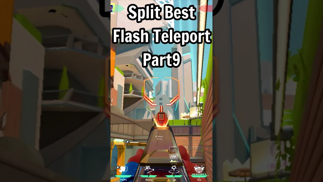 Best Yoru flash teleport setup on Split part9