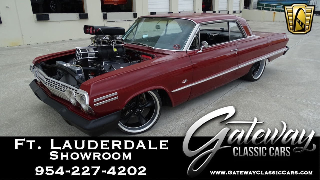 1963 Chevrolet Impala SS Gateway Classic Cars of Ft. Lauderdale #877
