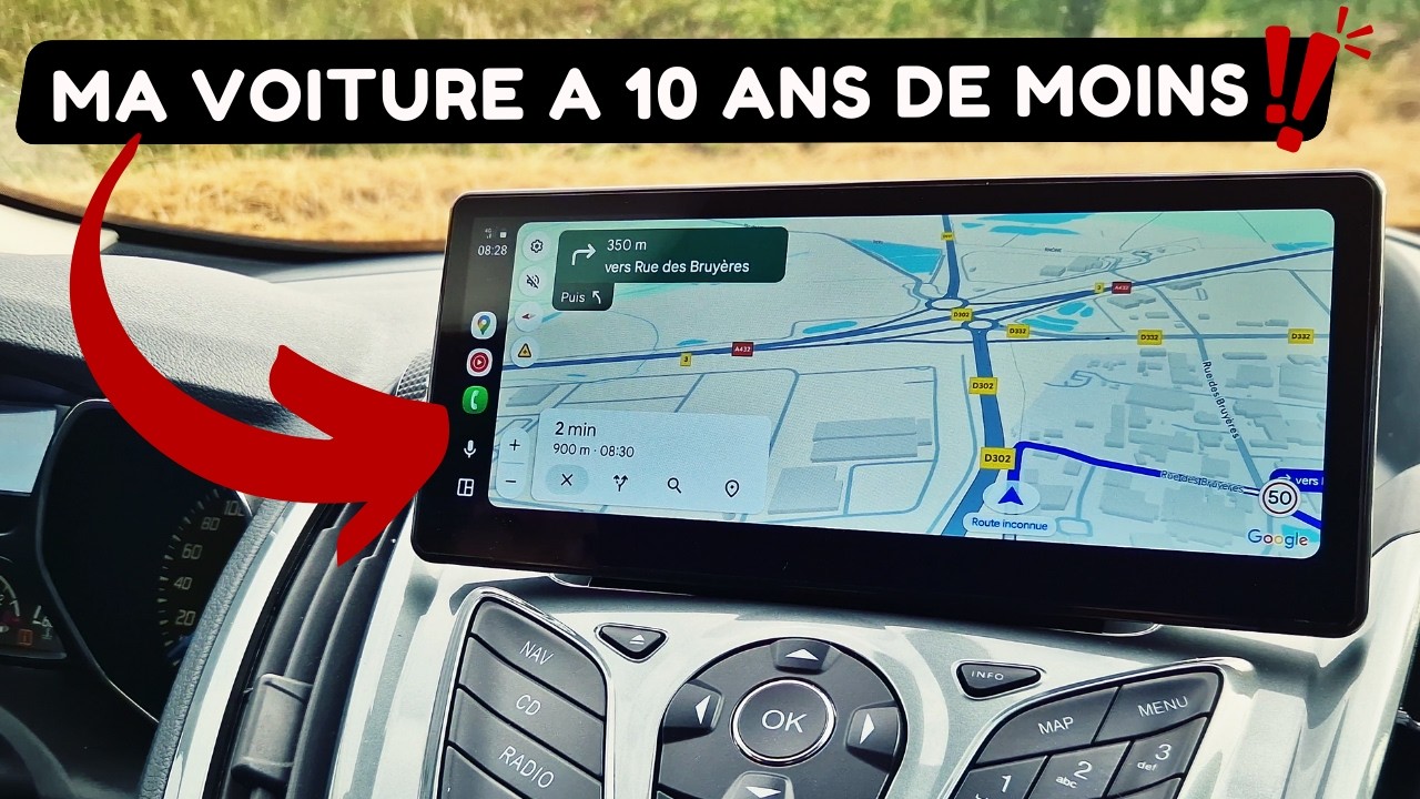 TEST du Meilleur écran Android Auto / CarPlay ➡️CarpodGo T3 Pro