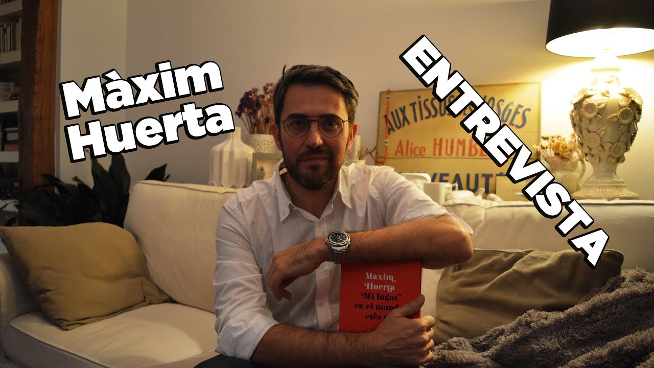 Entrevista a Màxim Huerta para hablar sobre 