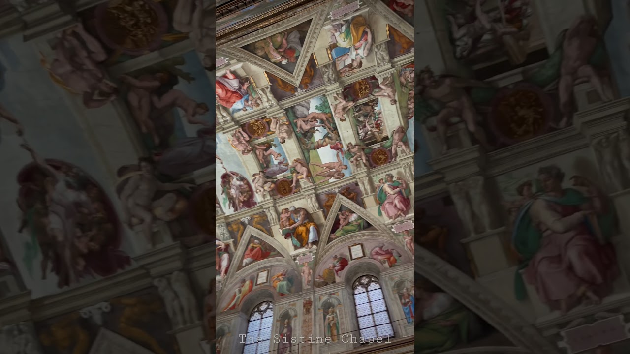 The Sistine Chapel by Michelangelo. Apostolic Palace, Vatican City 🇻🇦
