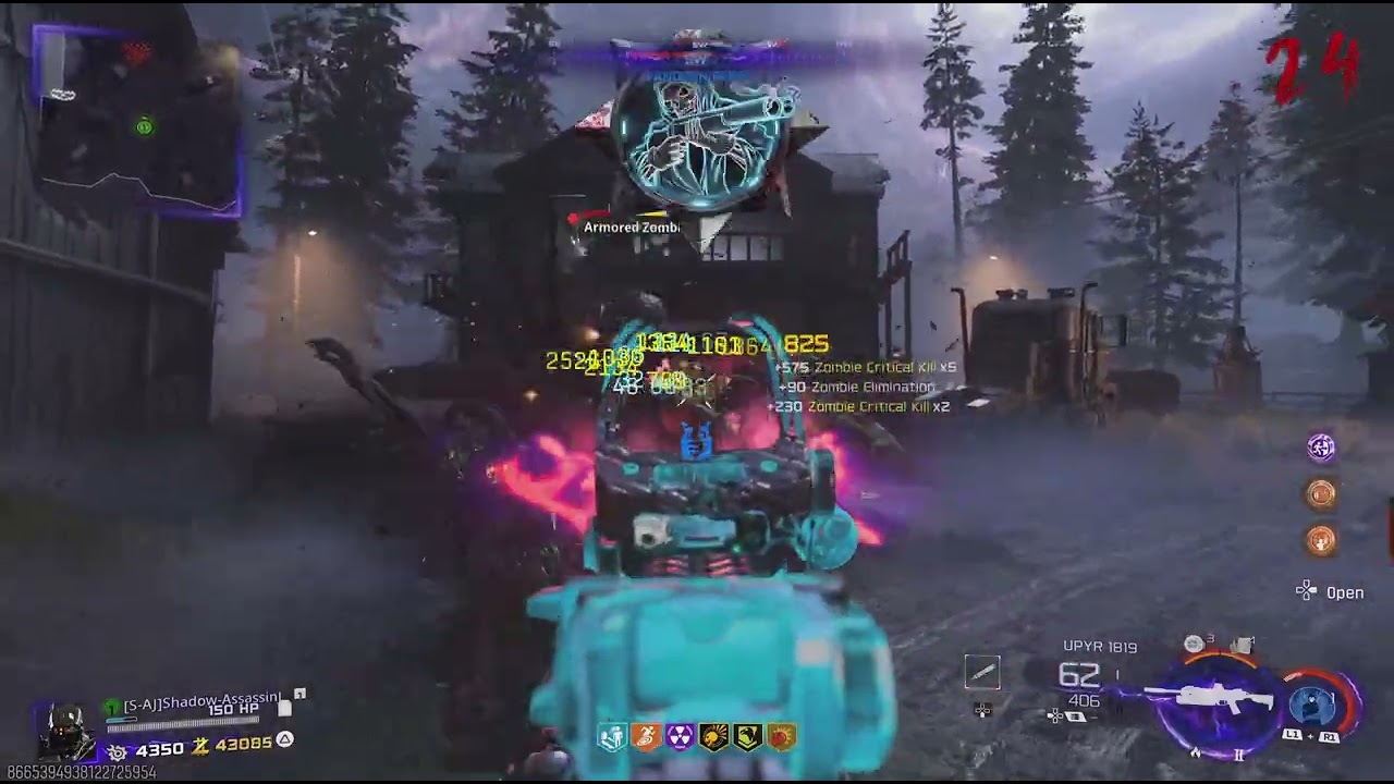Achieving the Doomsteel camo for the Dravec 45! Zombies match 87 Part 3 of 3 - Black Ops 7