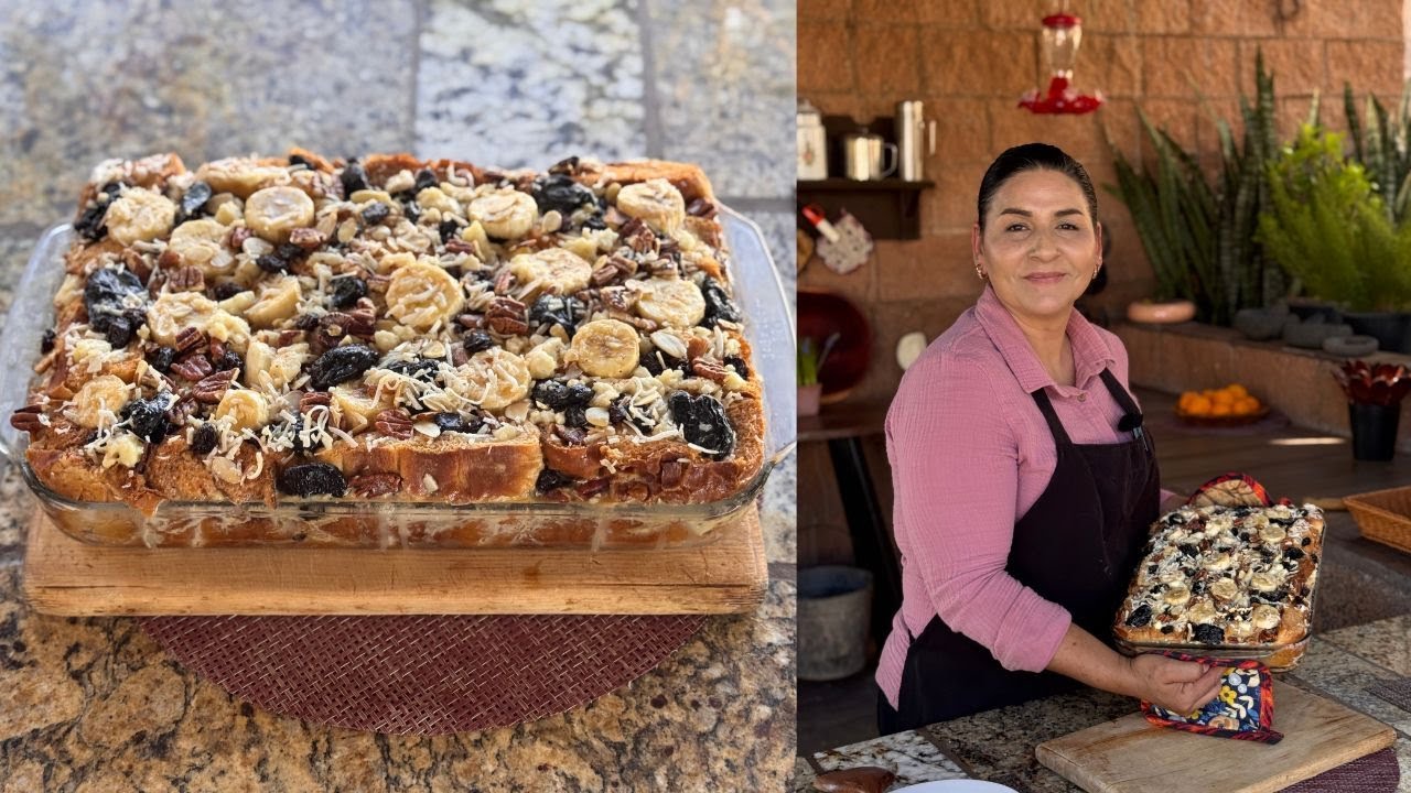 Capirotada de Leche con Piloncillo y Frutos Secos -Receta de Cuaresma - La Herencia de las Viudas