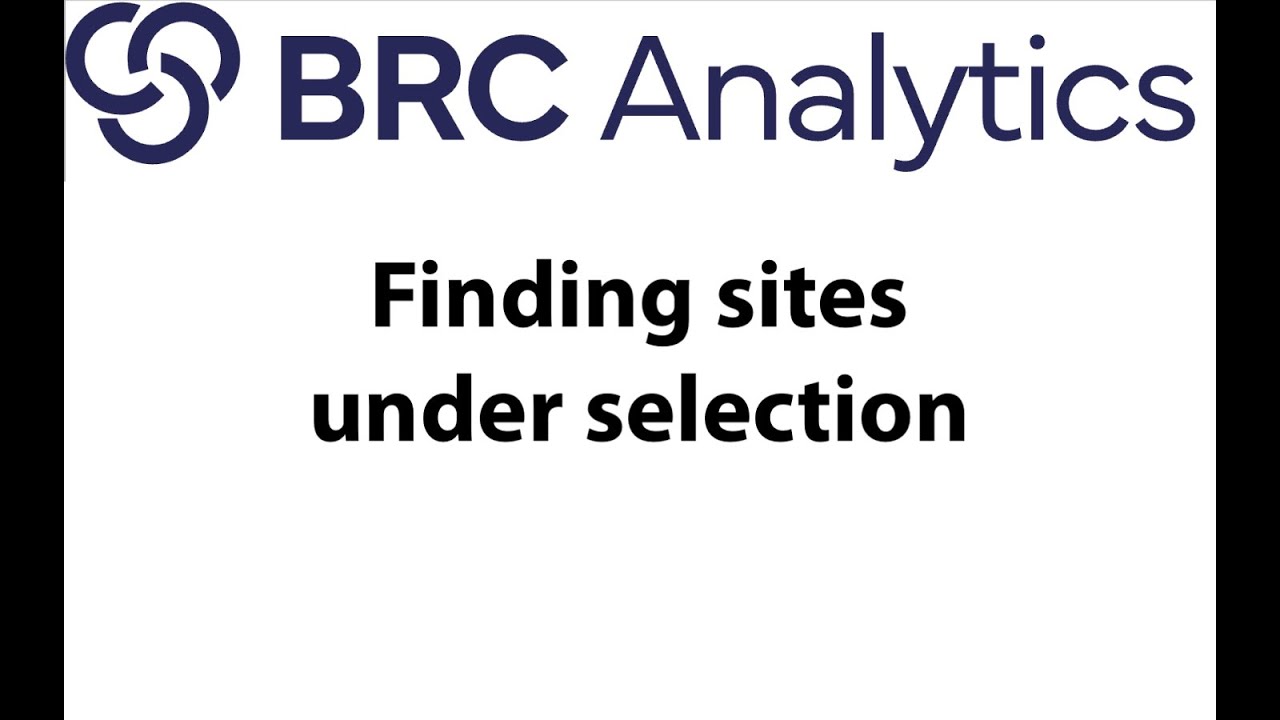 WP1.4: Finding sites under selection