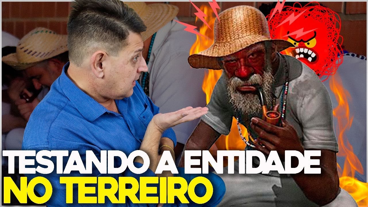 CONSULENTE testou a ENTIDADE no terreiro