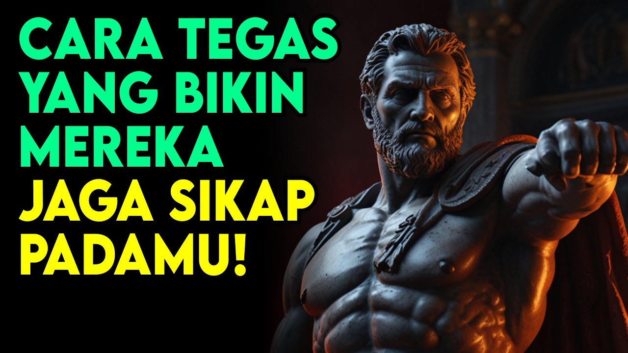 7 Cara Tegas Agar Kamu Tidak DIRENDAHKAN Orang Lain TANPA KONFLIK | Stoikisme