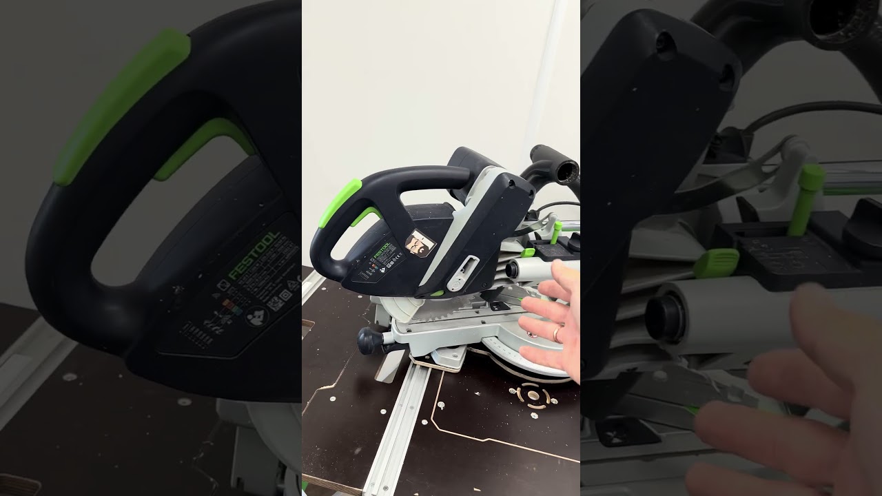 Платформа для торцовочной пилы Festool Kapex KS60 облегчает работу  #бородатаядверь #festool #kapex