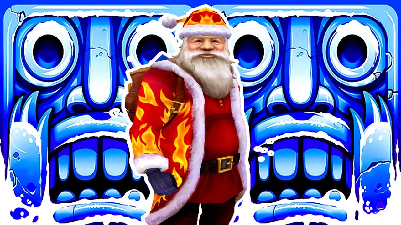 Temple Run 2 Santa Claus Volcanic: Frozen Shadows Map! Android Gameplay