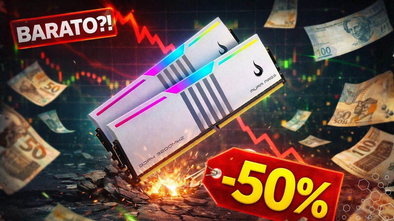 MEM&Oacute;RIA RAM CAINDO DE PRE&Ccedil;O&hellip; AGORA &Eacute; HORA DE COMPRAR?