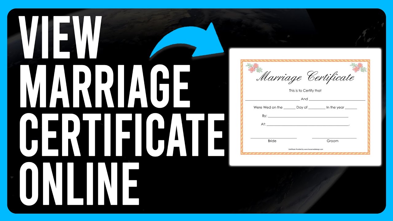 How to View a Marriage Certificate Online (How to Find a Marriage Certificate Online in the US)