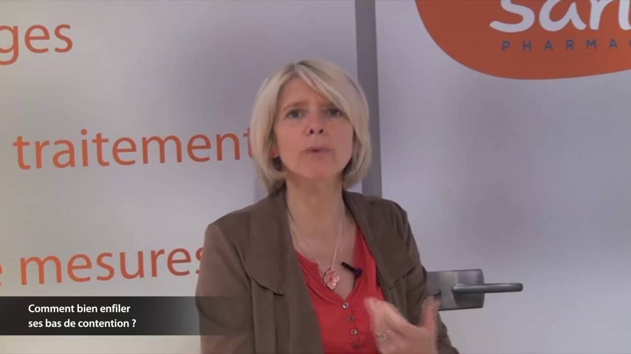 Comment enfiler ses bas de contention ?