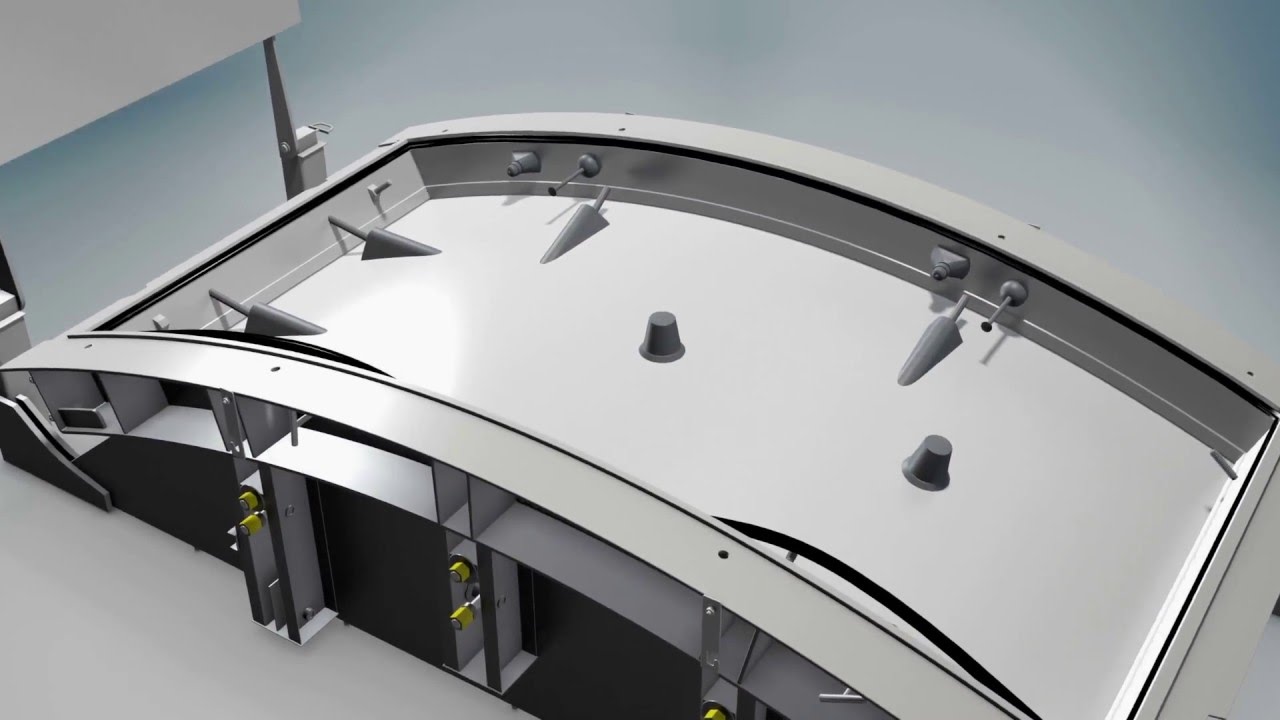 Bored tunnel segment gasket cast-in profile solution