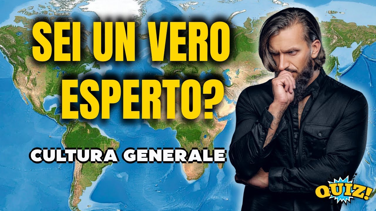 🧠 Solo i Veri Esperti Superano Questo Test di Cultura Generale!