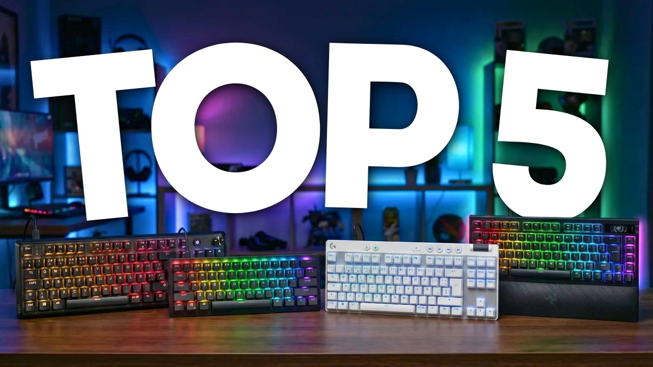 Los 5 MEJORES TECLADOS GAMING de 2026
