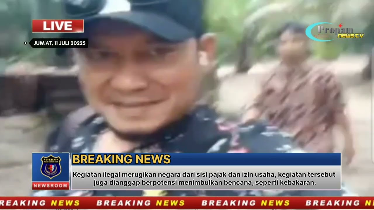 Maraknya Aktivitas Minyak Mentah Ilegal Diduga Lahan Jul Pardede Berlokasi Di Desa Danau Serdang.