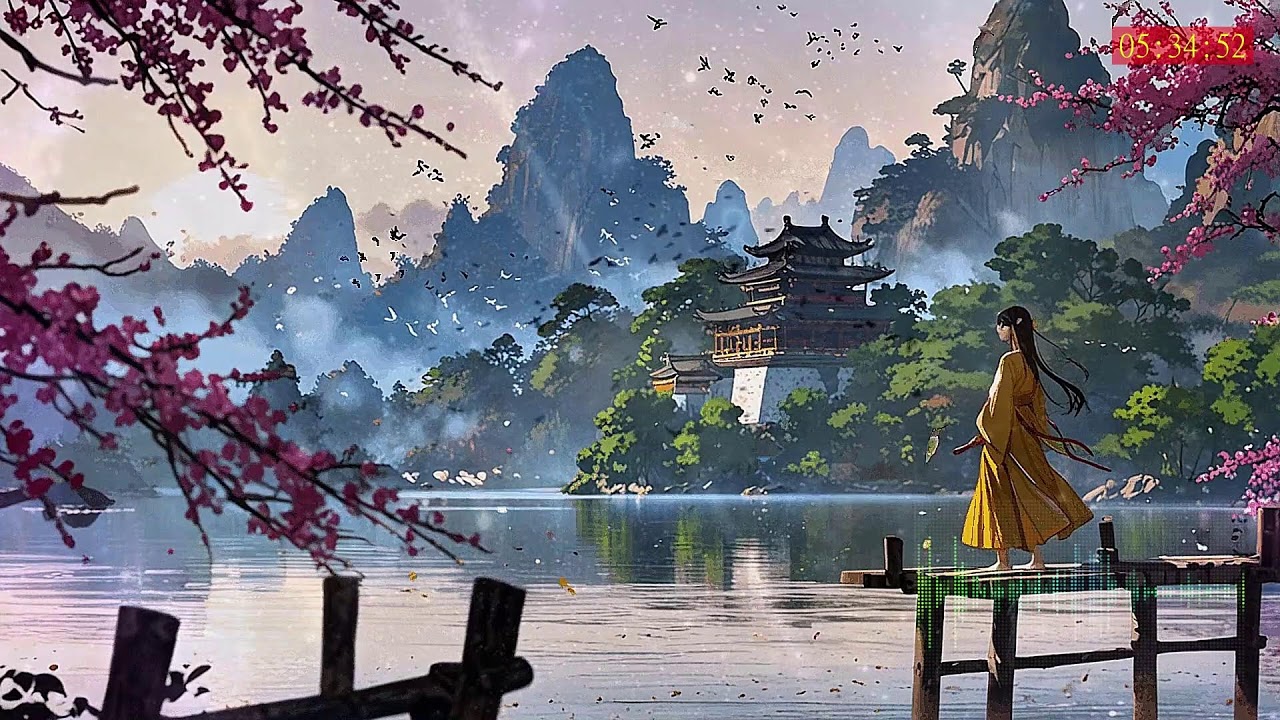 Gentle Guzheng Flow for Stress Release