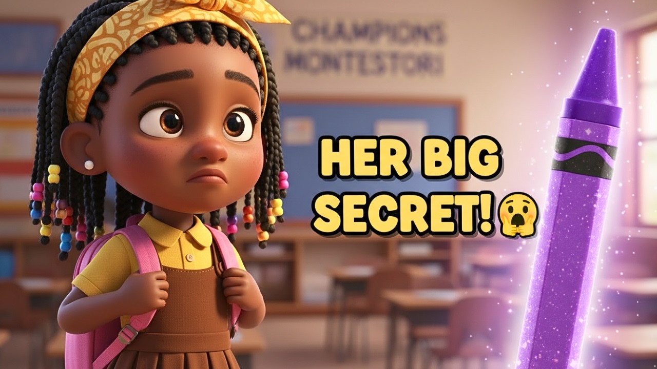 She Took One Purple Crayon… Then Everything Changed 💜 | A Powerful Story About Honesty