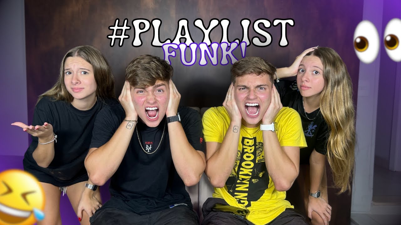 NOSSOS IRMÃOS REAGINDO A PLAYLIST DE FUNK!