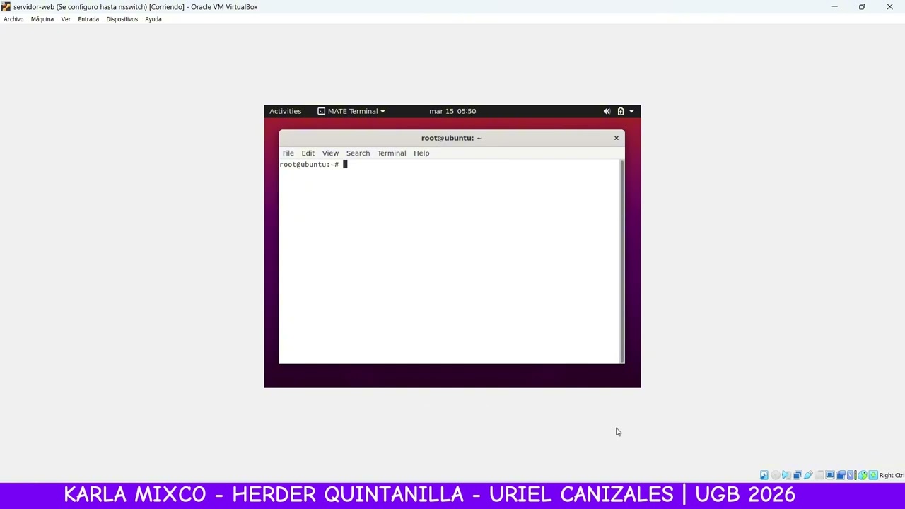 Unidad 4 - Actividad 2 - configuración de servidor web