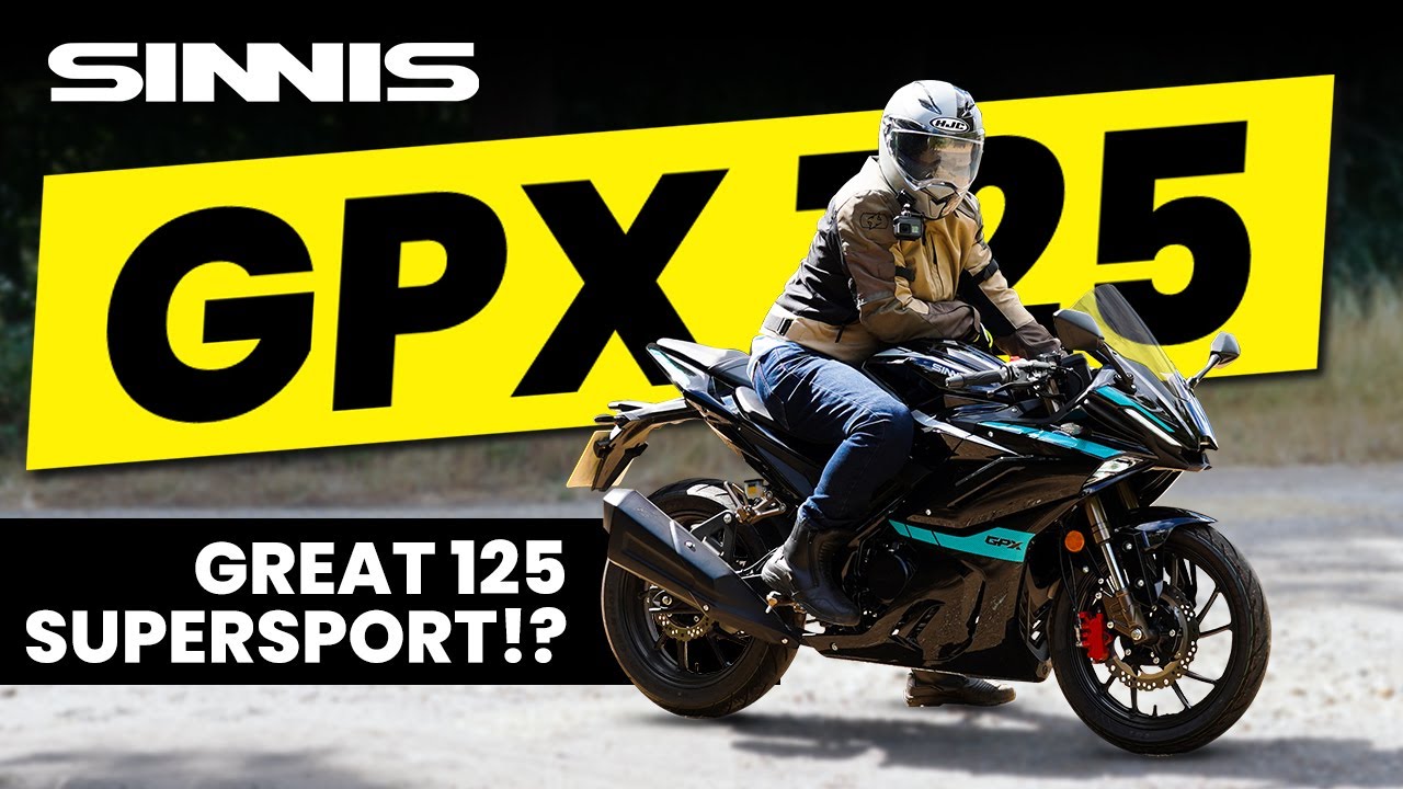 Sinnis GPX — бюджетный и удобный для обучения спортивный мотоцикл!