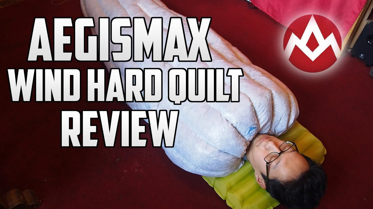 AegisMax Wind Hard Quilt Review - $100 Budget Ultralight Quilt
