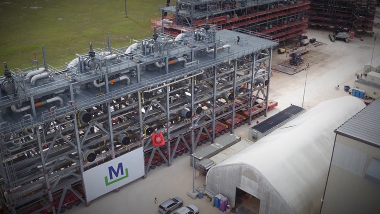 Freeport LNG Liquefaction Module Transport