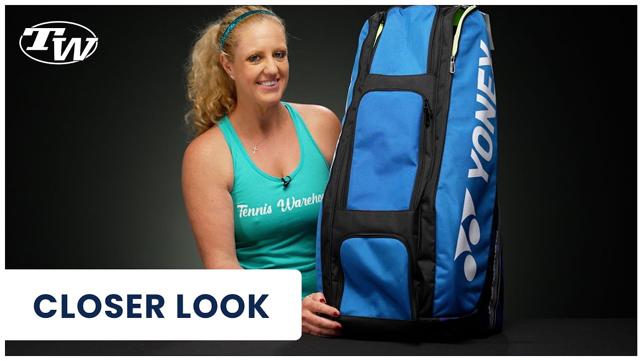Take a closer look at the Yonex Pro Stand Tennis Bag