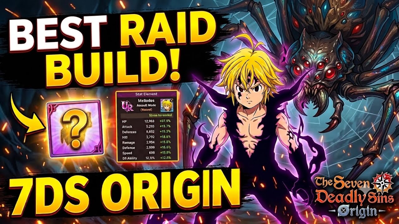 This SECRET Meliodas Build BROKE the Game! (7DS Origin Raid Guide)