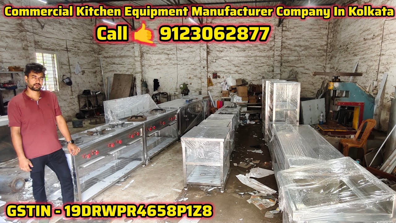 Commercial Kitchen Equipment Manufacturer Company In Kolkata. #commercialkitchen #burner #counter 