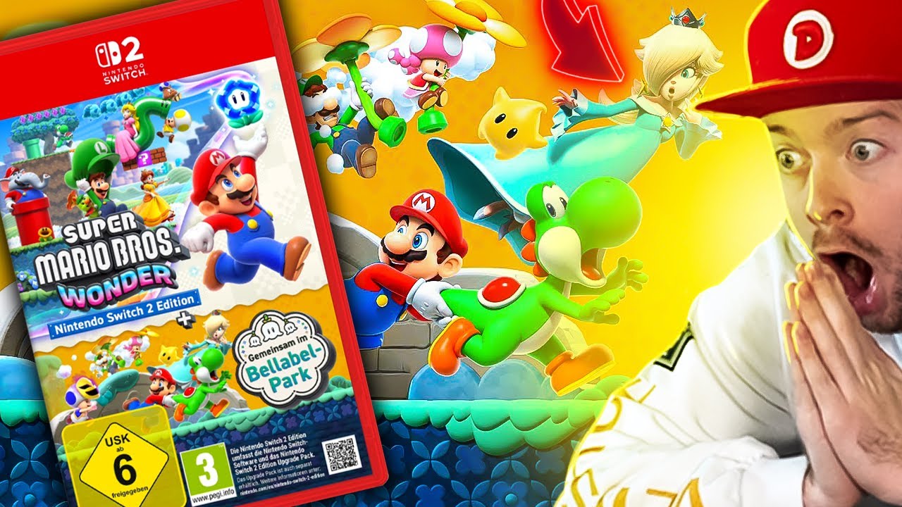 DAS ist SUPER MARIO BROS. WONDER NINTENDO SWITCH 2 EDITION