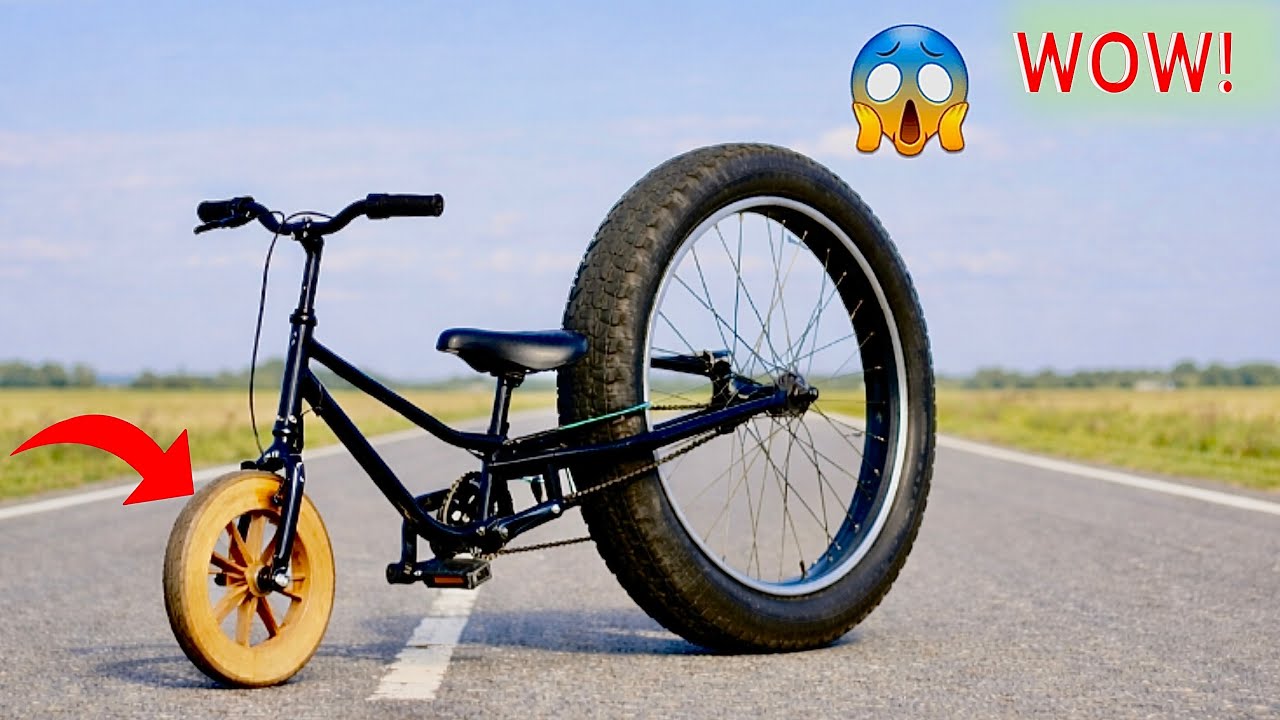 Ye कैसी Cycle हैं 😱| Big Back Wheel Small Front Wheel 