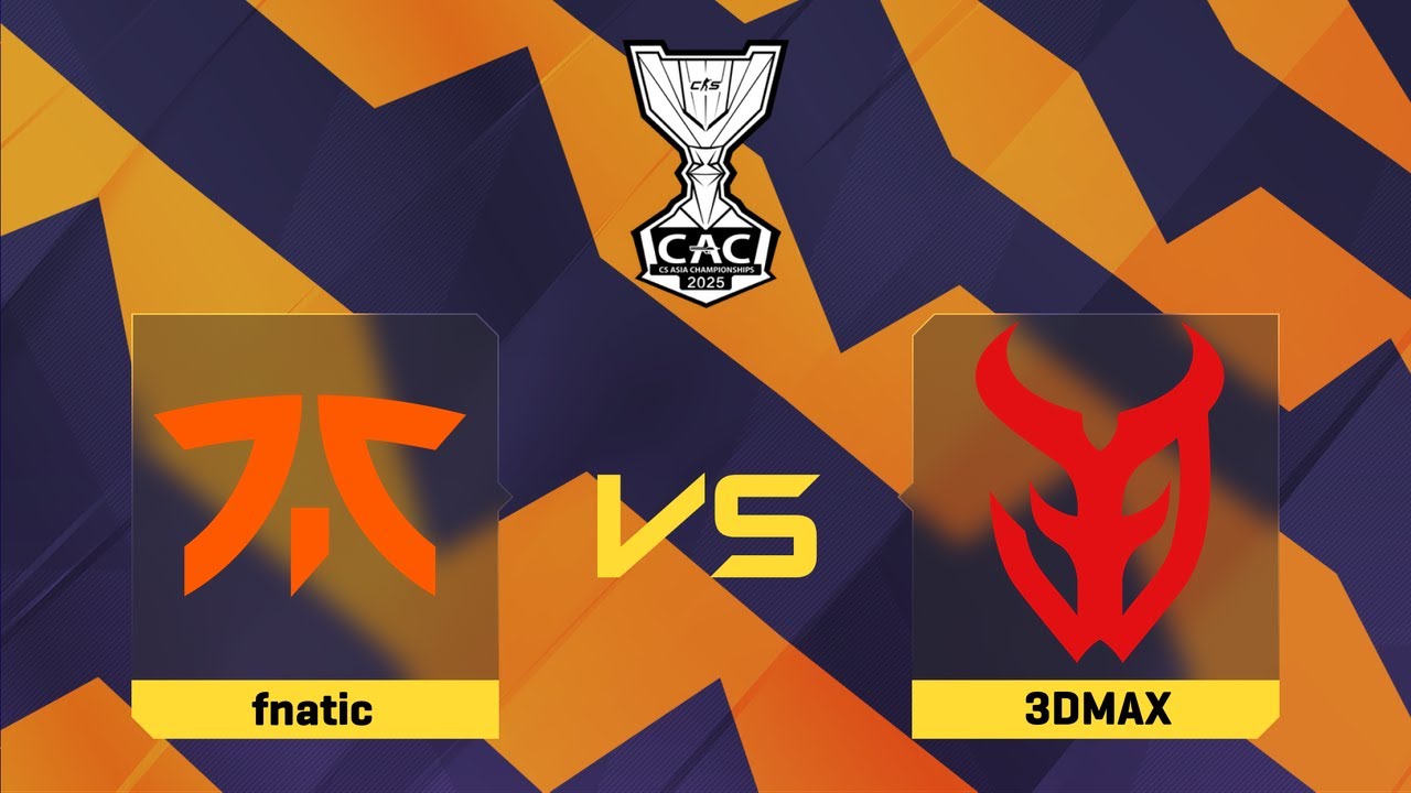 fnatic проти 3DMAX | Карта 1 | PWE CAC 2025
