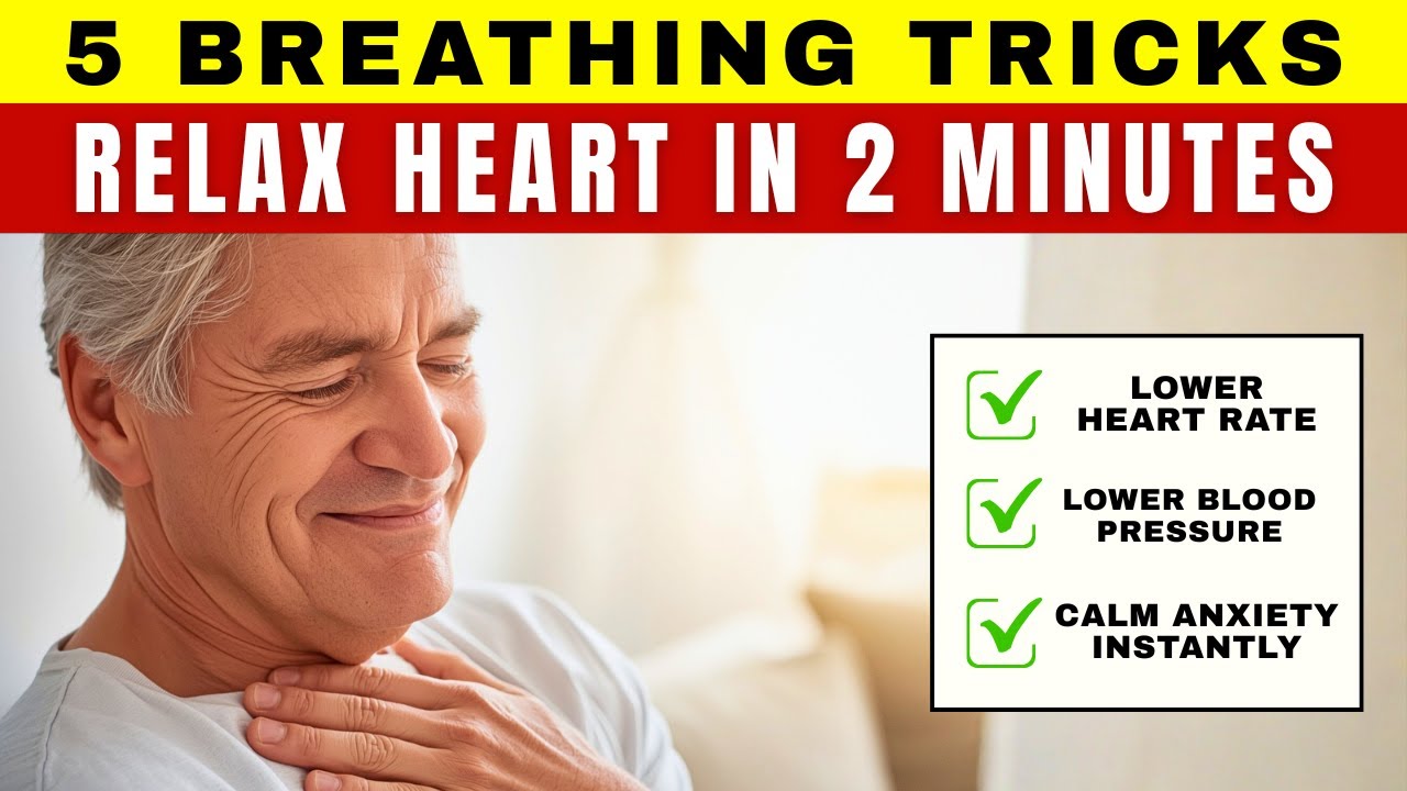 5 Breathing Exercises to Instantly Calm Your Heart rate