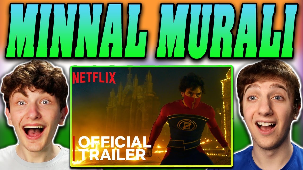 Americans React to Minnal Murali Official Trailer!