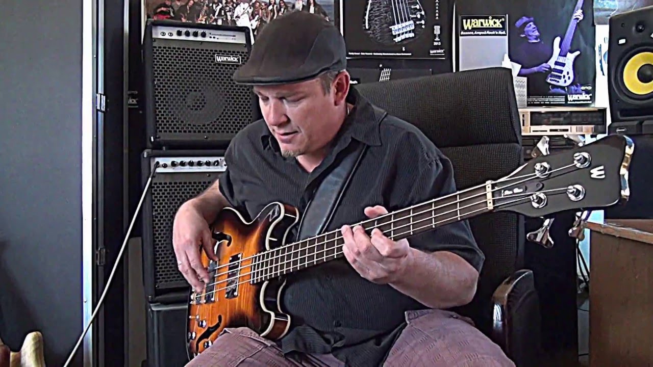 "The Perfect Bass Line" grooving through changes - Andy Irvine