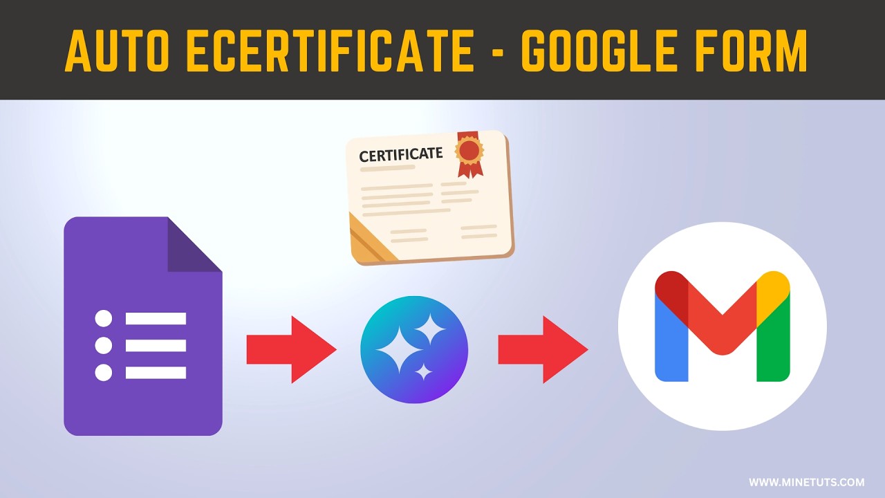 Как автоматически создавать электронные сертификаты из Google Forms за считанные секунды