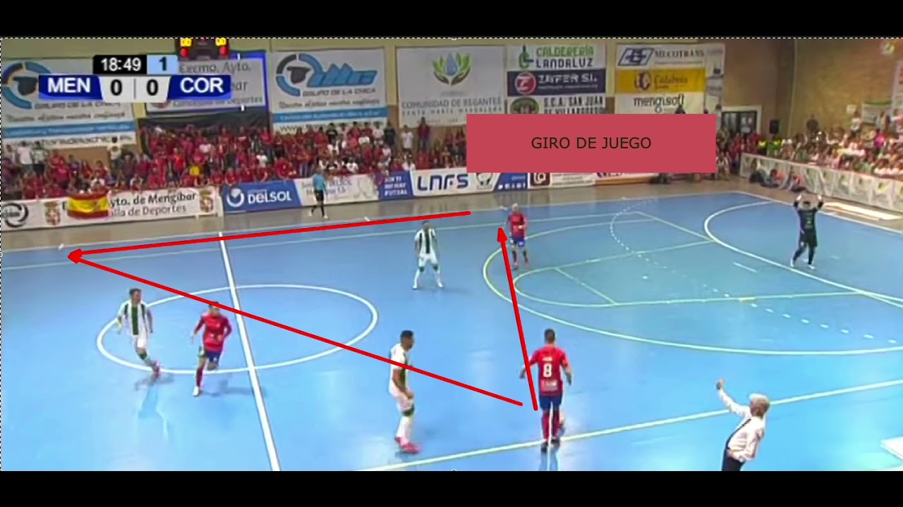 &iquest;C&oacute;mo atacar en f&uacute;tbol sala?